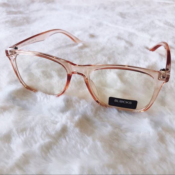 Nadia Pink Computer Blue Light Glasses - Picture 8 of 9